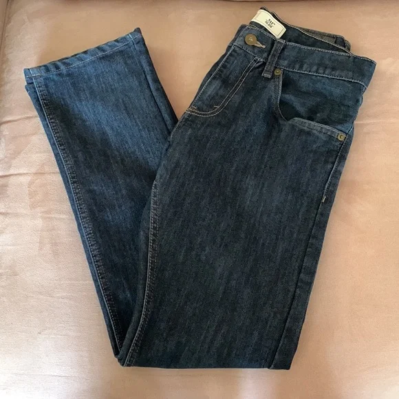 LEVI’S. 511 Slim five pocket blue denim Jeans. 16R. L28XW28. Unisex. - Picture 5 of 16